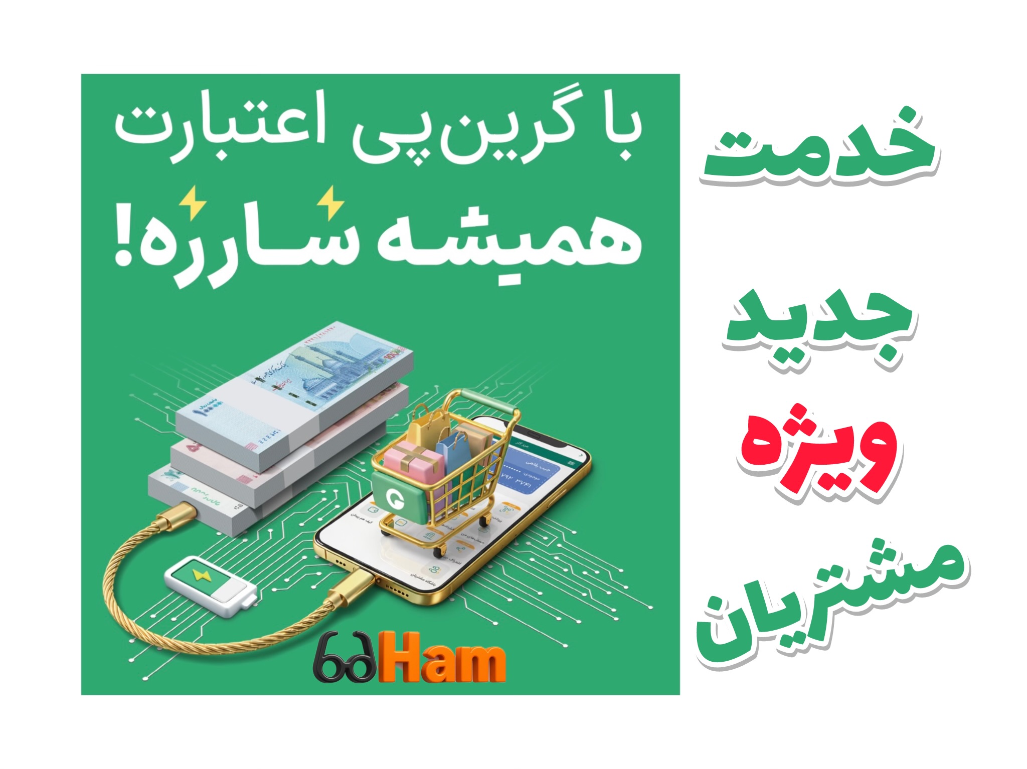 طرف قرارداد با گرین پی در مجموعه عینک حام (حامد اپتیک)